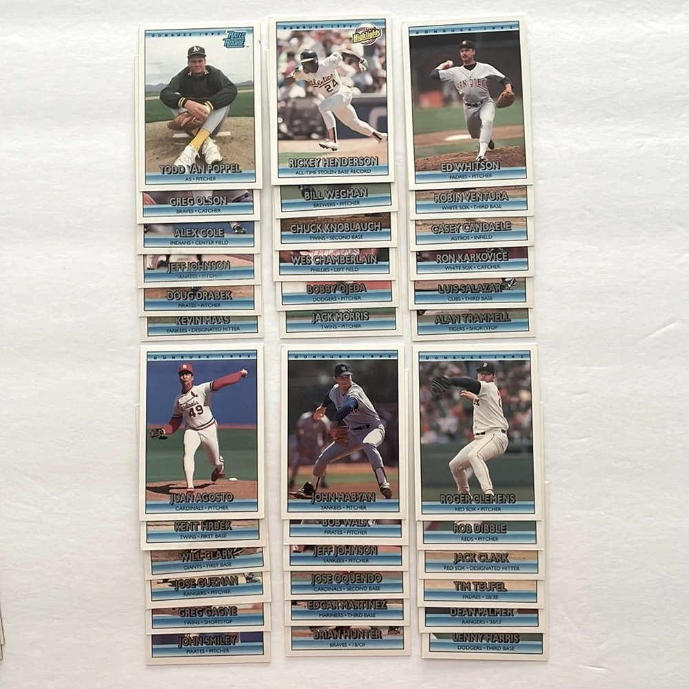 Donruss 1992 MLB‎ Trading Cards